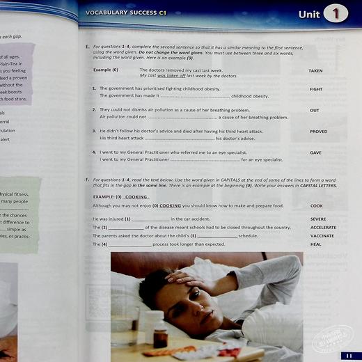 【中商原版】Vocabulary Success C1 Advanced  Self-study Edition 词汇成功C1高级自学套装 含答案 7-12岁 商品图7