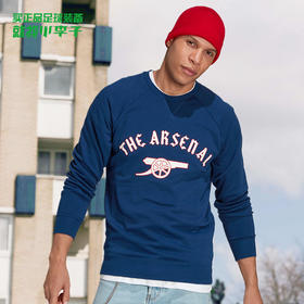ADIDAS阿迪达斯阿森纳足球休闲长袖成人套头衫卫衣男GR4217