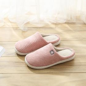 ABS爱彼此 弹芯科技毛绒家居拖鞋