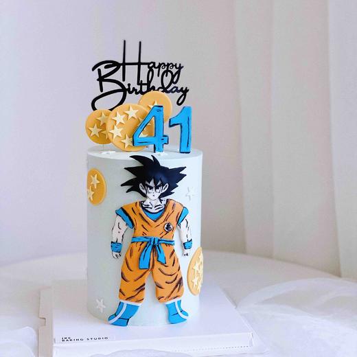 龙珠 | 半翻糖加高蛋糕 商品图1