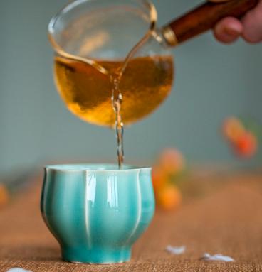 龙泉青瓷粉青莲花杯陶瓷家用功夫茶具主人杯品茗杯 商品图1