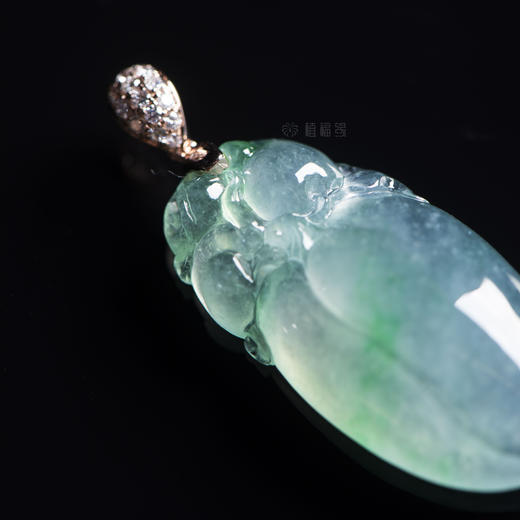 【寿喜圆满】飘绿灵猴献寿坠-GZ12108138 商品图4