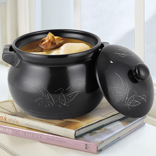 ABS爱彼此 陶瓷大容量汤煲（5L） 商品图0