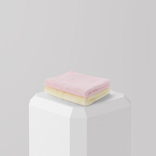 ABS爱彼此 弹芯科技乳胶亲肤洗脸巾 2条装 商品图0