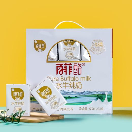 【广西百菲酪水牛纯奶】200ml*12盒/箱 商品图7