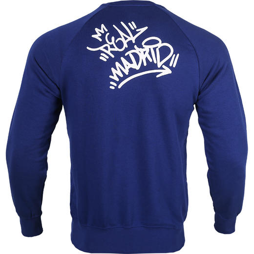 ADIDAS/阿迪达斯皇马足球休闲成人套头卫衣男GR4256 商品图1