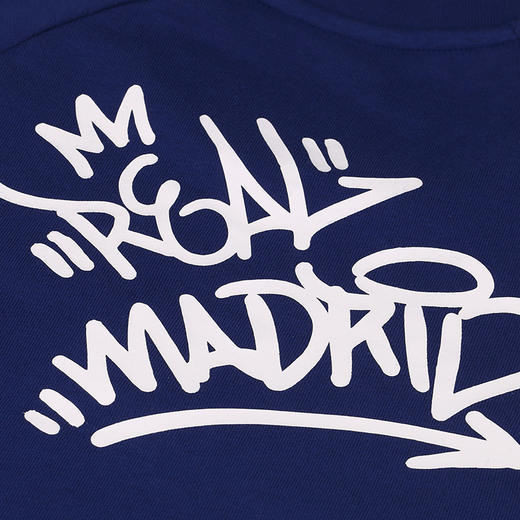 ADIDAS/阿迪达斯皇马足球休闲成人套头卫衣男GR4256 商品图3