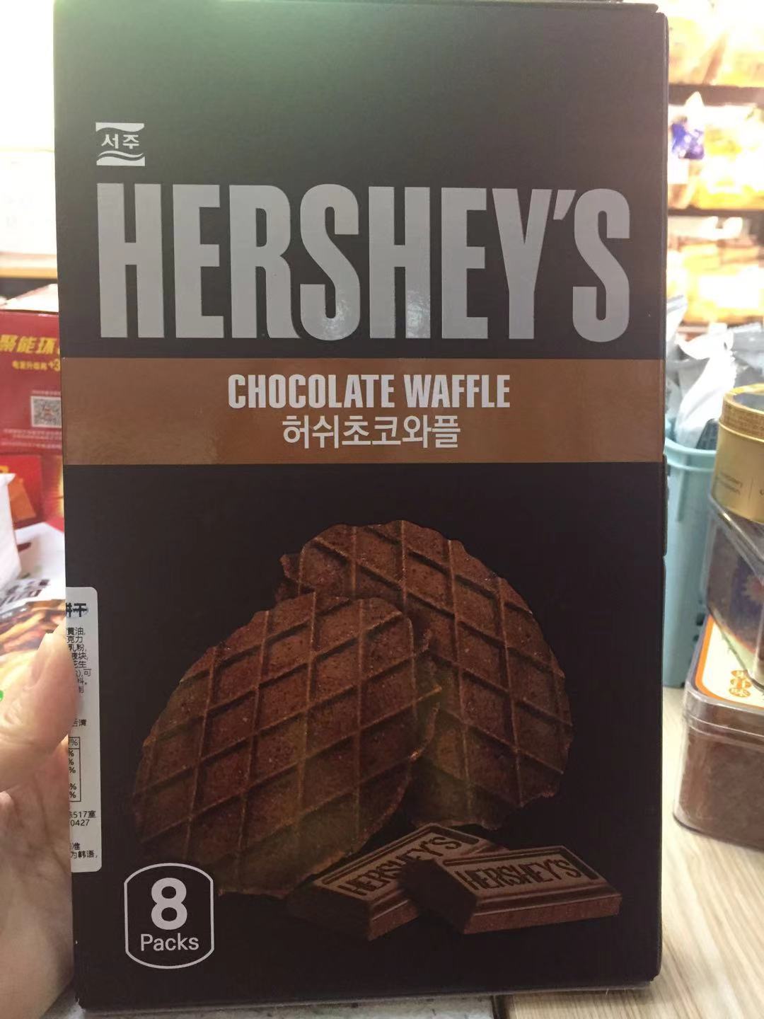 好时巧克力味华夫饼干146g