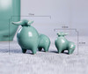 龙泉青瓷福牛生肖牛创意青瓷小摆件茶宠摆件陶瓷简约大牛小牛 商品缩略图3