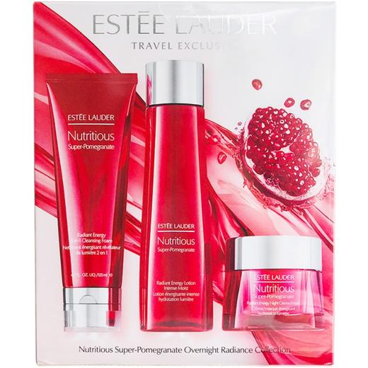 【中欧班列精选】雅诗兰黛红石榴三件套新版 晚霜50ml+爽肤水200ml+洁面125ml. 商品图2