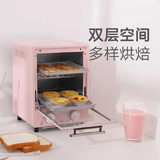 ABS爱彼此 复古双层立式烤箱（9L） 商品图0