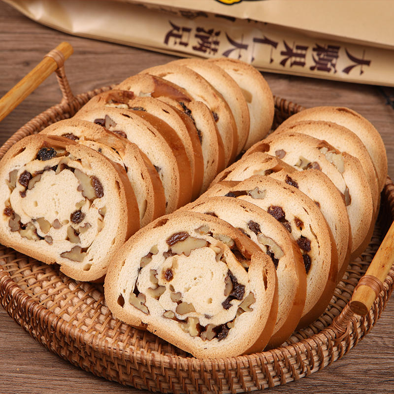 沙角鹿列巴面包2袋装 |口感丰富有嚼劲,少油少糖,可搭配牛奶/番茄酱