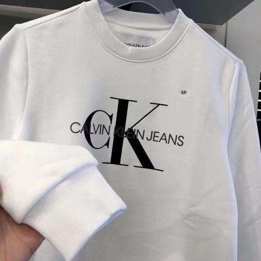 🇺🇸399！Calvin Klein/CK 新品男士字母Logo休闲圆领套头卫衣 商品图4