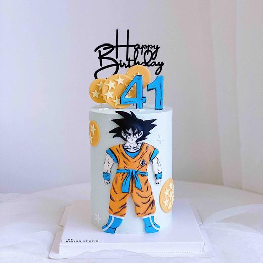 龙珠 | 半翻糖加高蛋糕 商品图0