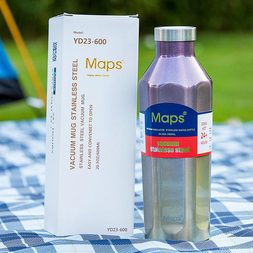 MPS（美派斯）六边形保温杯YD23-600 时尚运动型保温杯600ml 商品图3