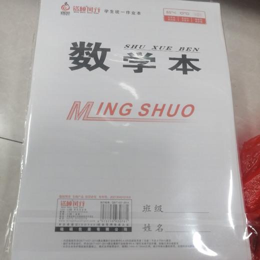 铭硕风行数学本 商品图0