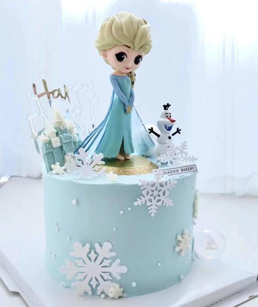 ins风系列：冰雪奇缘|
4层戚风胚，3层火芒夹心。 商品图0