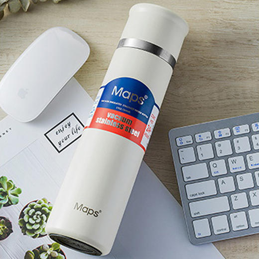 美派斯时尚保温杯 304不锈钢内胆350ml500ml多规格XX18系列保温杯 商品图0