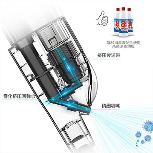 ABS爱彼此 懒人静电喷雾2合1拖把 商品图2