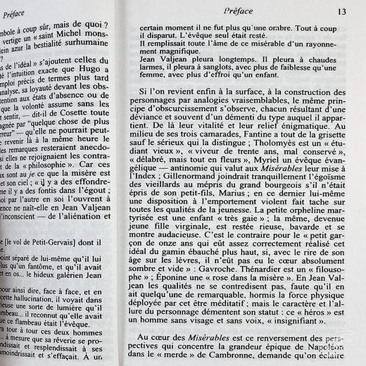 【法国法文版】雨果：悲惨世界（上）法文原版 Le Livre de Poche Classiques:Les Misérables tome 1 法文小说 商品图4