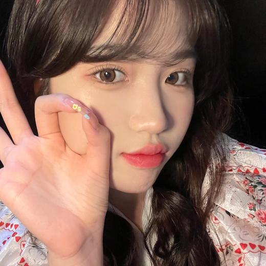 零零同款OrangeCaramel橘子焦糖 美瞳 奶酒蓝灰「555」/奶酒深棕 0-800度 商品图3