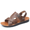 【服饰鞋包】夏季男士凉鞋休闲防滑沙滩鞋男头层牛皮拖鞋 商品缩略图5
