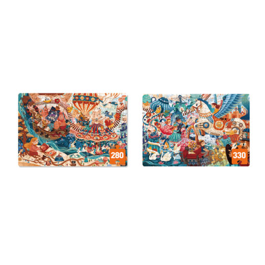 T 弥鹿mideer进阶拼图-8阶（魔法书与童话乐园） 商品图1