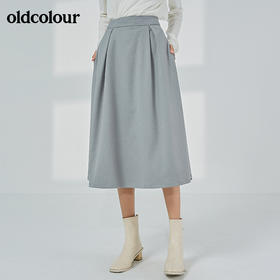 oldcolour2021秋季时尚气质温柔风半身长裙BN31063044