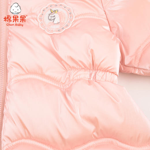 棉果果冬季女童长款羽绒服M422102921733 商品图5