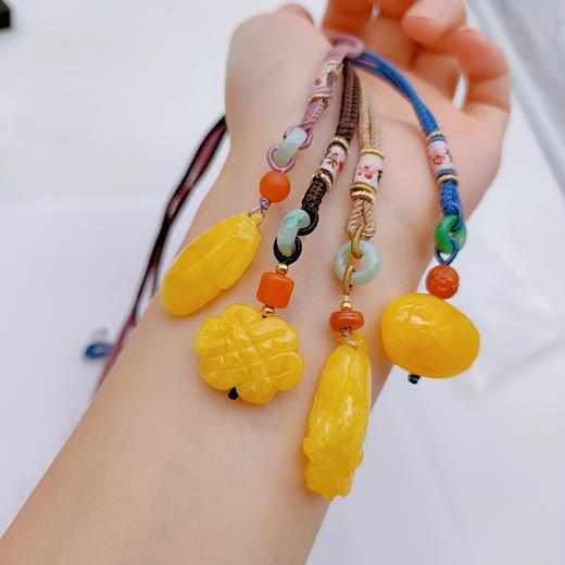 蜜蜡毛衣链一套（吉祥4件套） 商品图3