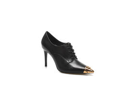 豪麟名鞋奥莱迪嘉女装羊皮革深口皮鞋DJYZA12WS001黑色  原价2260元