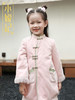 非质量问题不退换哦~小嫒記 女童毛呢外套秋装改良唐装洋气新款国风童装大衣-豆蔻 商品缩略图6