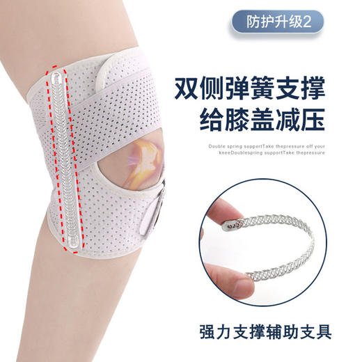 运动必备弹簧护膝带，保护半月板，延缓膝盖受损 商品图1