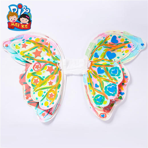 美可diy 创意绘画炫彩蝴蝶翅膀手工diy涂色精品幼儿园材料玩具 商品图4