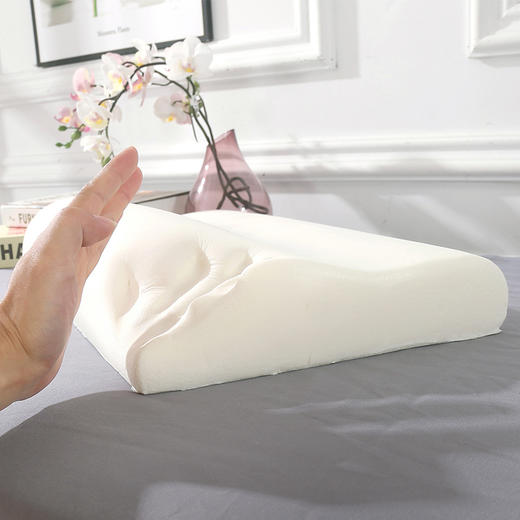 【紫韵家纺】记忆棉护颈枕2019红色枕芯方型盒 商品图9