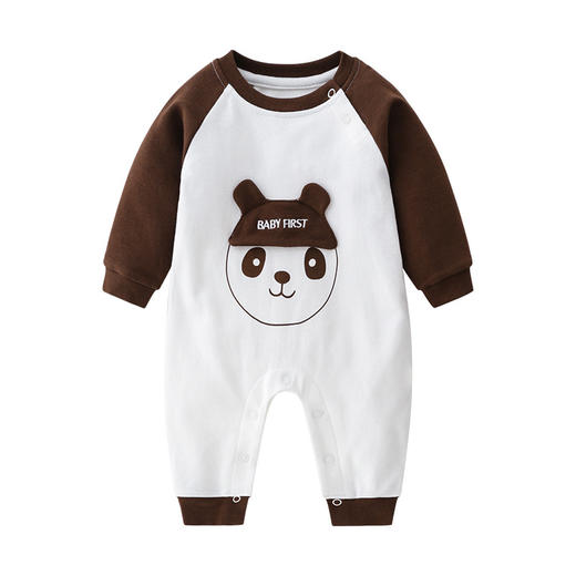 男童婴儿空调服装连体衣春秋季夏装新生儿爬服哈衣宝宝连身衣批发 商品图4