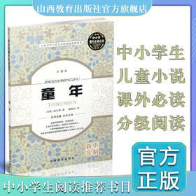 正版 童年 高尔基 中小学课外必读丛书 苏联 长篇小说 经典名著