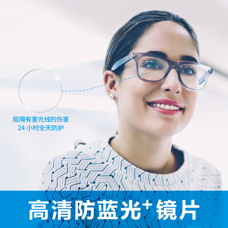 2.5新视代高清防蓝光+镜片  定制片下单链接-医院