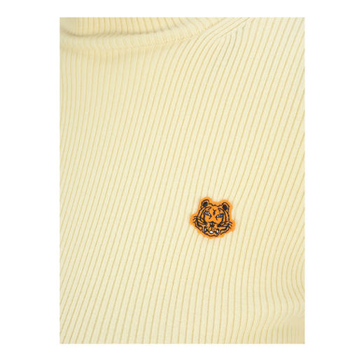 KENZO 高田贤三 小虎头 女士针织衫 浅黄 FB62 PU643 3TA 04 商品图2