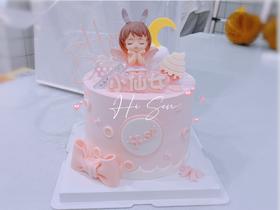 嗨森蛋糕——粉色小仙女