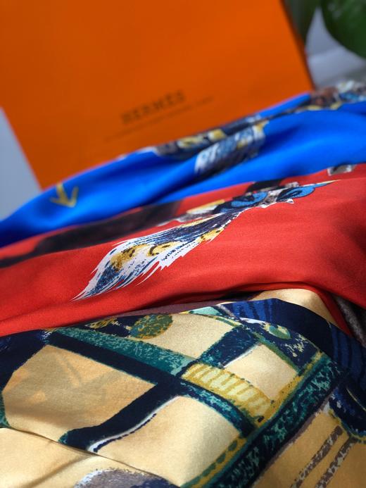 清仓不退换！福利！H家外发代工桑蚕丝丝巾 商品图4