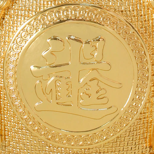 聚宝盆 代代富贵 古法贴金工艺 商品图3
