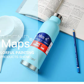 MAPS（美派斯）尚舞动保温杯 304不锈钢内胆 600ml大容量保温杯