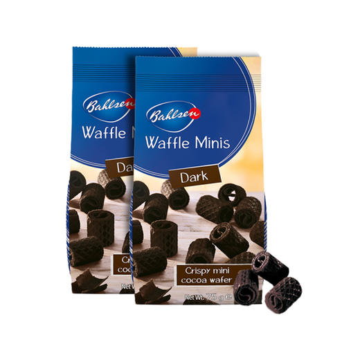 【9.29直播】75g百乐顺迷你华夫卷（饼干）/75g百乐顺迷你可可华夫卷 商品图0