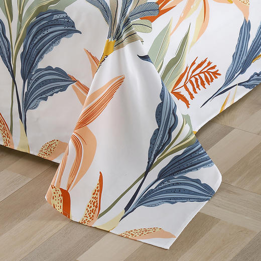 【紫韵家纺】“晨沐花兮”经典四件套（花）形象绿色天地盒 商品图8