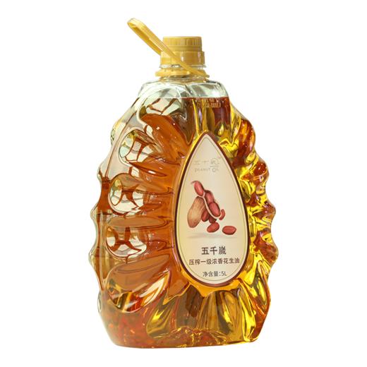 压榨一级浓香花生油5L 商品图1