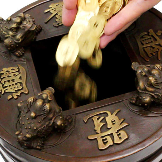 镀金铜钱 乾隆通宝 商品图5