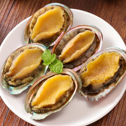 鲜活鲍鱼新鲜冷冻煲汤贝类海鲜水产冰冻8只装鲍鱼 商品图1