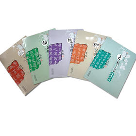 正版五册包邮 毛笔书法课堂 欧阳询 柳公权 颜真卿 赵孟頫 王羲之 毛笔书法教程教材 毛笔字帖 书籍