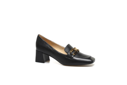 豪麟名鞋奥莱迪嘉女装牛皮革深口鞋DJYZO12WS204黑色  原价1960元 商品图0